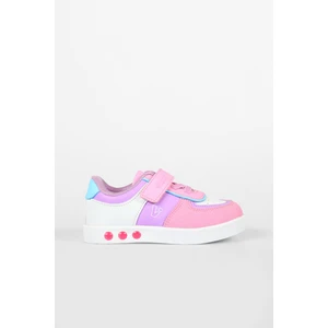 Sam Işıklı Kız Çocuk Pembe Sneaker