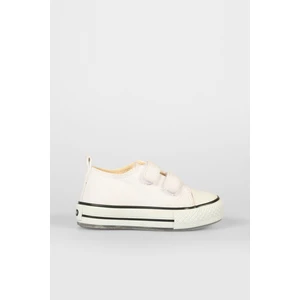 925.P20Y.150 Beyaz Kız Çocuk Günlük Ayakkabı