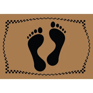 Kahverengi Kalın Kağıt Suya Dayanıklı Yıkanabilir Ayak Izi Yatay Oto Paspas Kağıdı 100 Adet 35X50CM