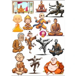 Buda Sticker Set 1