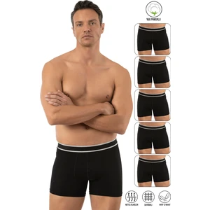 Özkan Underwear 11226 5'li Paket Erkek Pamuklu Likralı Boxer Şort