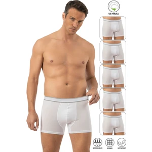 Özkan Underwear 11226 5'li Paket Erkek Pamuklu Likralı Boxer Şort