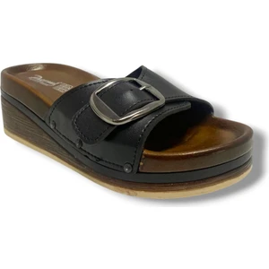 24301-25 Deri Anatomik Tek Bant Dolgu Kadın terlik