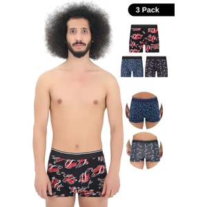 Erkek 3'lü Boxer 1. Sınıf Kumaş Premium Paket Özel Dizayn. Düz Likralı Boxer Şort Çeyizlik Hediyelik