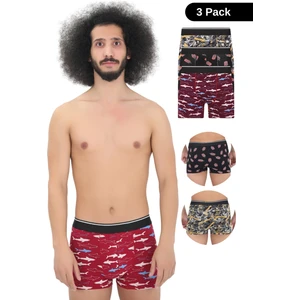 Erkek 3'lü Boxer 1. Sınıf Kumaş Premium Paket Özel Dizayn. Düz Likralı Boxer Şort Çeyizlik Hediyelik