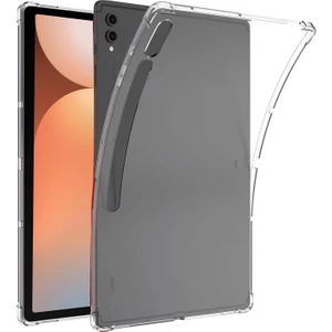 Samsung Galaxy Tab S10 Ultra 14.6 Inc Antishock Köşe Korumalı Sararmaz Şeffaf Shockproof Esnek Kılıf Sm- X920 X926