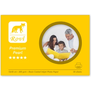 Premium İnci Fotoğraf Kağıdı - 300Gsm - 50Yp - 13X18cm