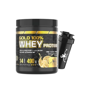Torq Nutrition Gold Whey Protein Tozu 490 g Beyaz Çikolata Aromalı Vitamin B6 İçeren Sporcu Takviyesi