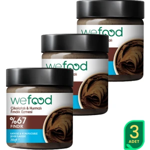 Çikolatalı Hurmalı Fındık Ezmesi 200 gr 3'lü 8683347030729