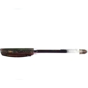 Simli Jel Kalem Siyah - 4 Adet