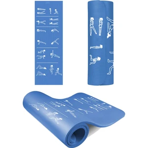 180x60 cm, 10 mm Kalınlık Egzersiz Hareketli Pilates Minderi