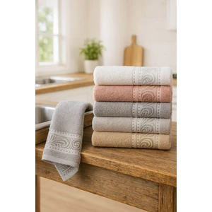 6'lı Mutfak Havlusu Seti 30 x 50  cm   Pamuklu Derya