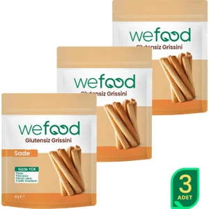 glutensiz Grissini Sade 40 g 3'lü