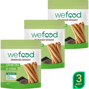 glutensiz Grissini Çörekotu & Chia 40 g 3'lü