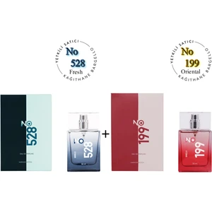 No: 199 + No: 528 Unisex / Erkek Parfüm EDP 50 ml Oriental / Fresh