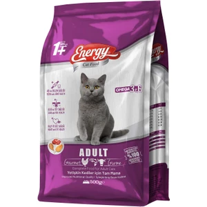 Pet Food Energy Cat Food Energy 500 g Gurme Yetişkin Kedi Maması