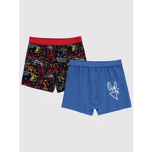 Civil Boys Erkek Çocuk 2'li Boxer Set 2-10 Yaş Standart