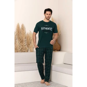 Yazlık Kısa Kol %100 Pamuk Erkek Pijama Takımı