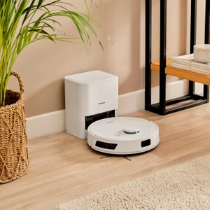 Alex Laser Power 1289H Otomatik Boşaltım Sistemli Yeni Nesil Moplu 5 KPA Robot Süpürge Beyaz