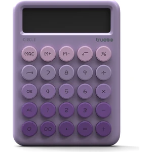 Circle Mor Renkli Hesap Makinesi