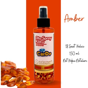 Cardo Premium Oto Kokusu Yüksek Kalıcılık Amber Kokusu 150 ml