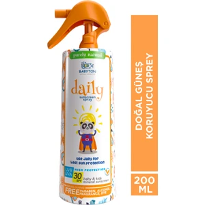 Bebek & Çocuk Doğal Güneş Koruyucu Sprey 200 ml