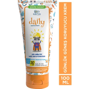 Bebek & Çocuk Doğal Güneş Koruyucu Krem 100 ml