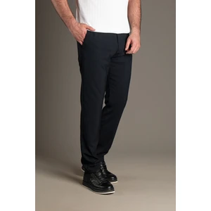 Zeki Özer Erkek Lacivert Keten Pantolon