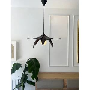 Lotus Avize – Ahşap Modern ve Minimal Tasarım Avize, Iskandinav Salon ve Oturma Odası Aydınlatması