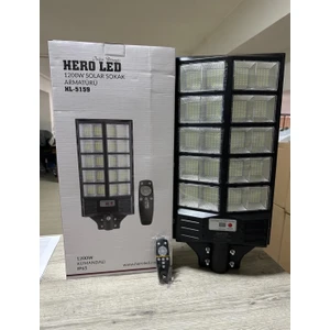 Hero Led 1000W Solar Sokak Armatürü Güneş Enerjili