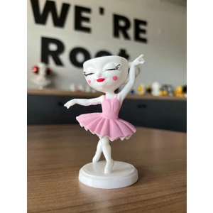 Ballerina Cappuccino Brainrot Figür Tiktok Ai Karakter Tung Tung Sahur Sevgilisi Meme Figür