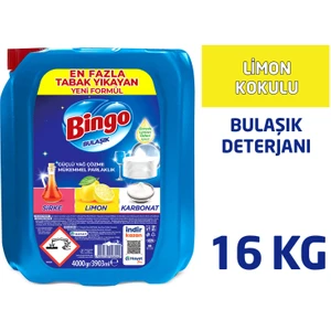 Bulaşık Sıvısı 4 kg Limon 4'lü