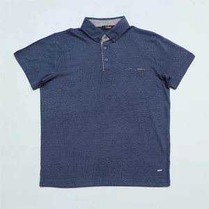 Erkek Polo Yaka Kısa Kol Tişört - (M-2xl) - DJS-273 - Indigo