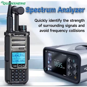 TK11 TK11(8) Walkie Talkie 10W Hava Bandı Tyep-C Şarj Uhf Vhf Dtmf Noaa Kablosuz Frekans Çift Yönlü Cb Radyo