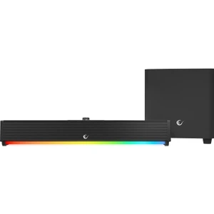 Rm-1 Soundwave Plus Siyah Total 64W 16V/4.06A Bt+Usb+Aux+Tf Kartlı Gaming Soundbar Speaker