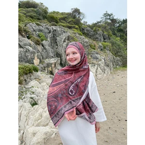 Kamer Scarf Modal Soft Serisi Etnik Desen Şal