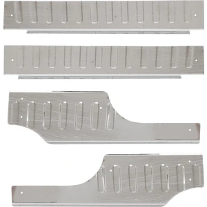 Citroen Nemo Uyumlu 2008 ve Üzeri Krom Iç Kapı Eşiği 4 Parça Paslanmaz Çelik