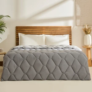 Kaşmir Home Mia Aloevera Çift Kişilik Yorgan Gri