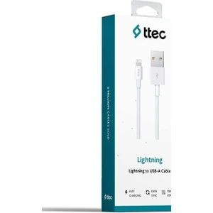 Lightning 2A USB 1m Apple iPhone Kopmaz Hızlı Şarj ve Senkronizasyon Data Kablosu