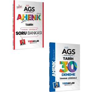 Yediiklim Meb Ags Ahenk Serisi Tarih Soru Bankası ve 30 Deneme Seti