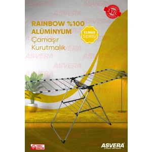 ASVERA RAİNBOW %100 ALÜMİNYUM ÇAMAŞIR KURUTMALIK