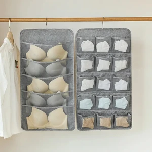 20 Cepli Dolap Içi Iç Çamaşırı Organizeri I Iki Taraflı Askılı Dolap Içi Sütyen Düzenleyici