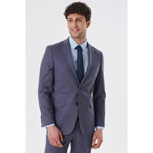 Açık Füme Kırlangıç Yaka Astarlı 6 Drop Comfort Fit Rahat Kesim Klasik Takım 1001230153