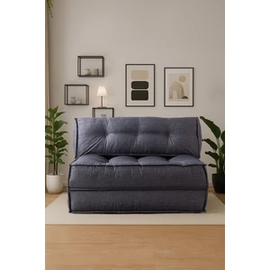 Mocca Keten Çift Kişilik Katlanır Yatak Katlanır Koltuk