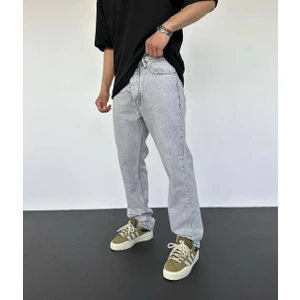 Erkek Baggy Denim Likralı Yeni Sezon Trend Baggy Jean Pantolon