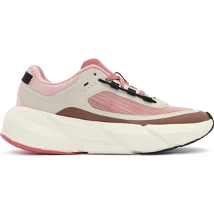 Kadın Beyaz Bağcıklı Kalın Tabanlı Sneaker 25SFD43516F