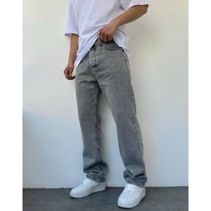 Erkek Baggy Denim Likralı Yeni Sezon Trend Baggy Jean Pantolon