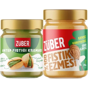 Antep Fıstığı Kreması 200 gr + Fıstık Ezmesi 315 gr