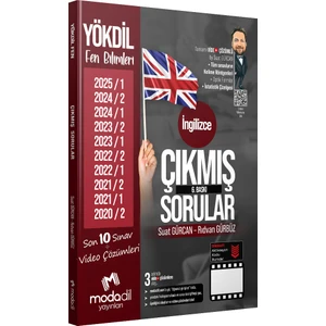Yayınları YÖKDİL Fen Çıkmış Sorular Tamamı Video Çözümlü