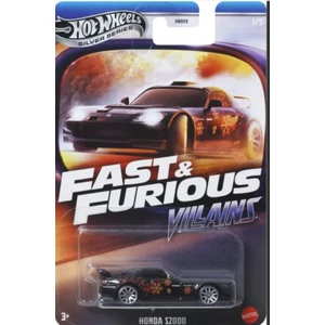 Hot Wheels Fast & Furious Honda S2000 1/64 Metal Oyuncak Araba 10 cm Erkek Çocuklar İçin